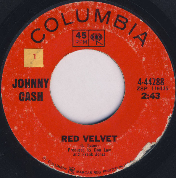 Accords et paroles Red Velvet Johnny Cash
