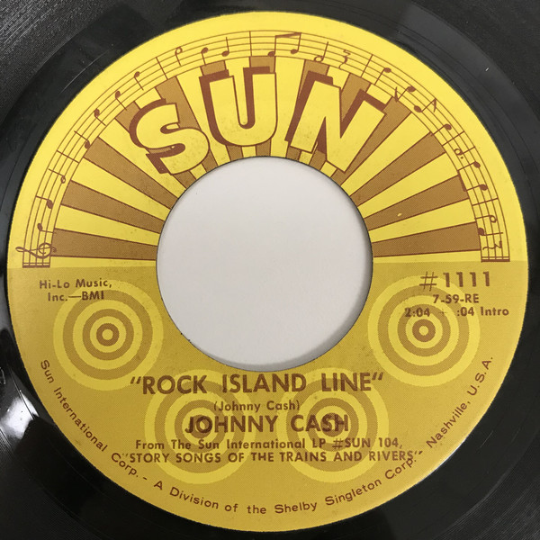 Accords et paroles Rock Island Line Johnny Cash