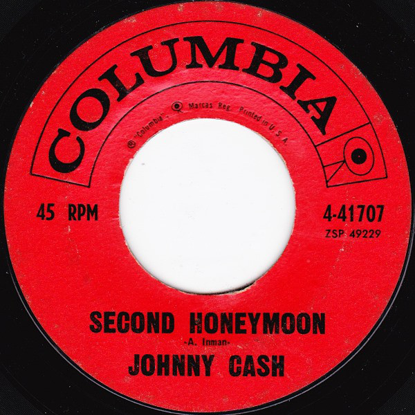 Accords et paroles Second Honeymoon Johnny Cash
