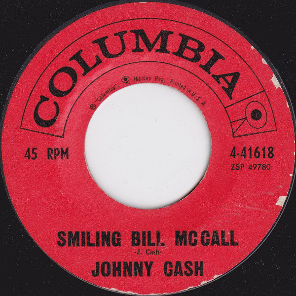 Accords et paroles Smiling Bill Mccall Johnny Cash
