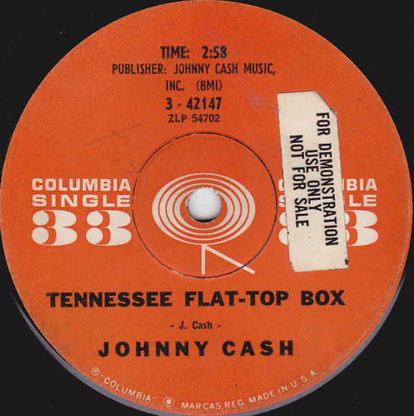 Accords et paroles Tennessee Johnny Cash