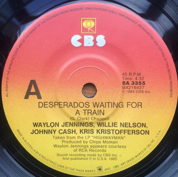 Accords et paroles Waiting For A Train Johnny Cash