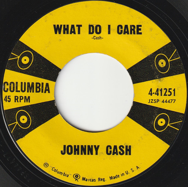 Accords et paroles What do I care Johnny Cash
