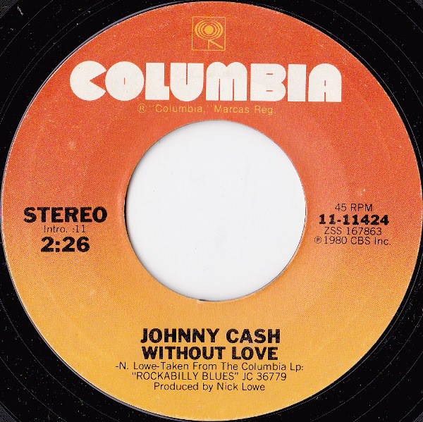 Accords et paroles Without Love Johnny Cash