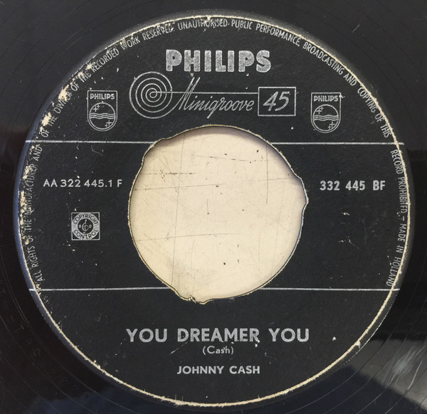 Accords et paroles You Dreamer You Johnny Cash