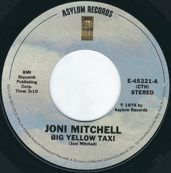 Accords et paroles Rainy Night House Joni Mitchell