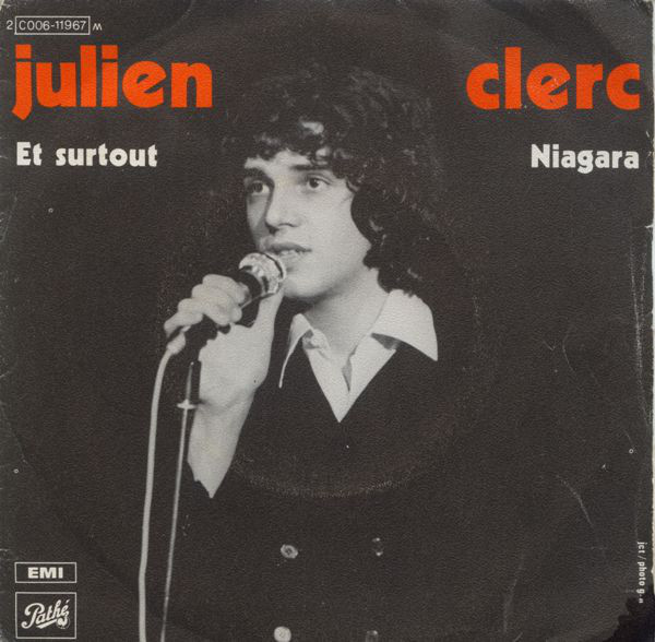 Accords et paroles Niagara Julien Clerc