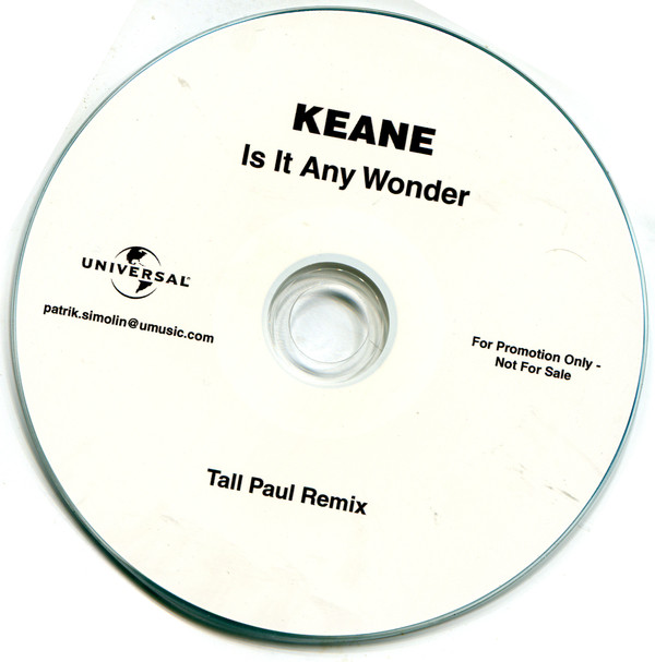 Accords et paroles Is It Any Wonder? Keane