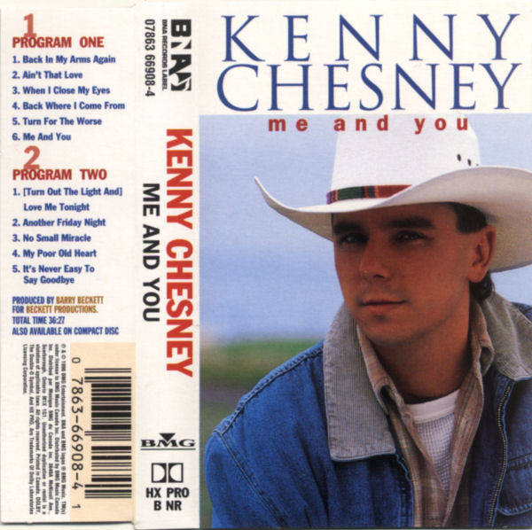 Accords et paroles Me And You Kenny Chesney