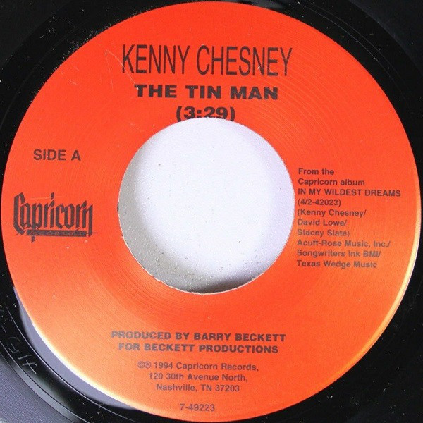 Accords et paroles The Tin Man Kenny Chesney