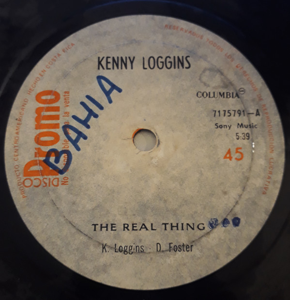Accords et paroles The Real Thing Kenny Loggins