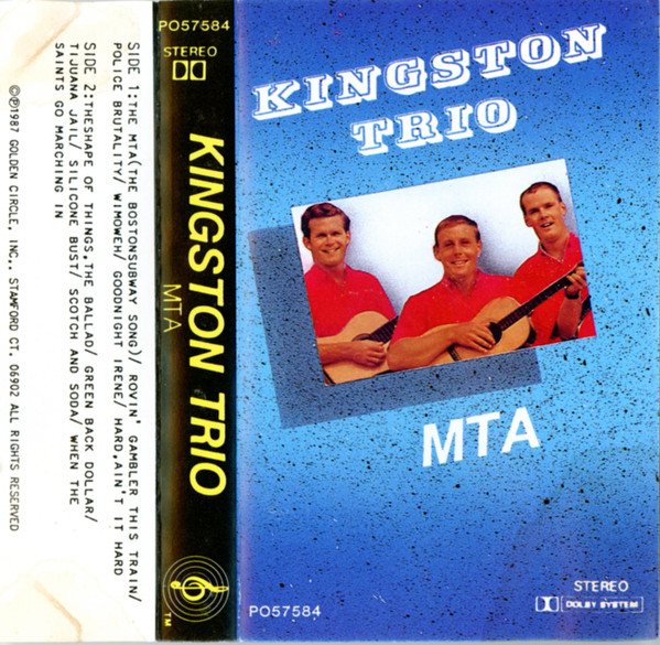 Accords et paroles MTA Kingston Trio