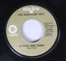 Accords et paroles Scotch and Soda Kingston Trio