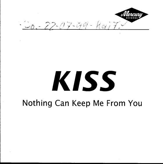 Accords et paroles Nothing can keep me from you Kiss