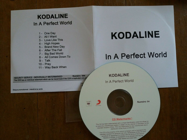 Accords et paroles Perfect World Kodaline