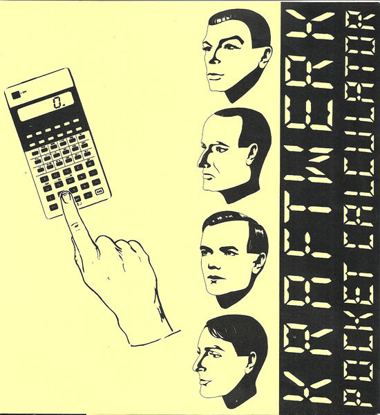 Accords et paroles Pocket Calculator Kraftwerk