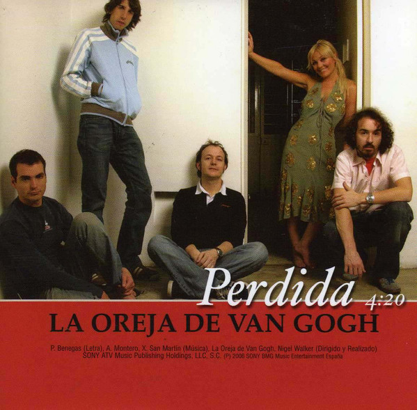 Accords et paroles Perdida La Oreja de Van Gogh