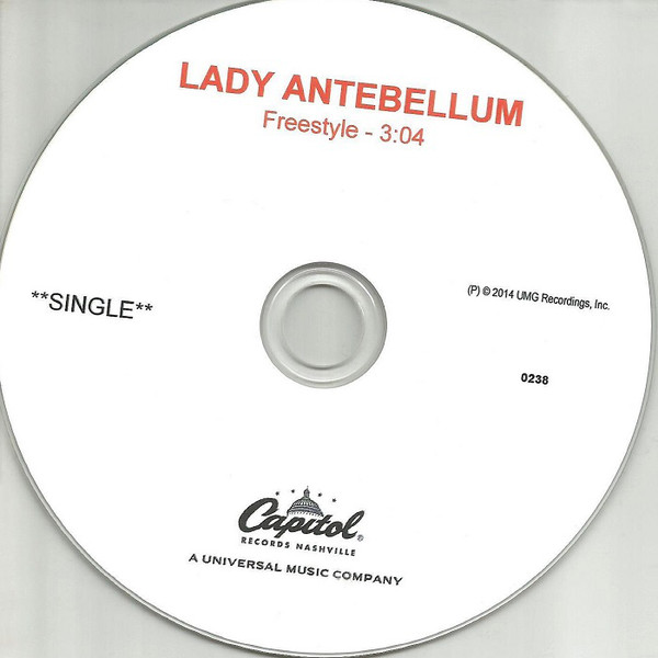 Accords et paroles Freestyle Lady Antebellum
