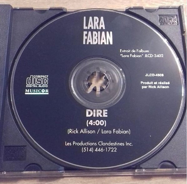 Accords et paroles Dire Lara Fabian