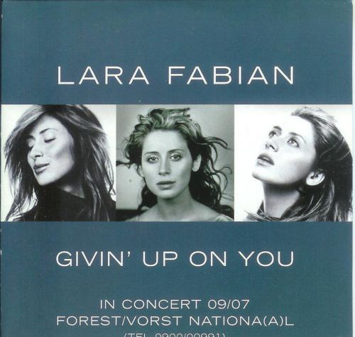 Accords et paroles Givin Up On You Lara Fabian