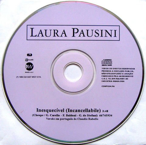 Accords et paroles Inesquecível Laura Pausini