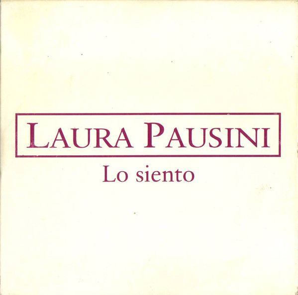 Accords et paroles Lo Siento Laura Pausini