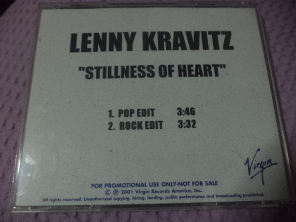 Accords et paroles Stillness of Heart Lenny Kravitz