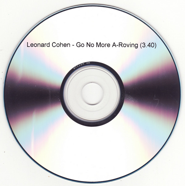 Accords et paroles Go No More A-Roving Leonard Cohen