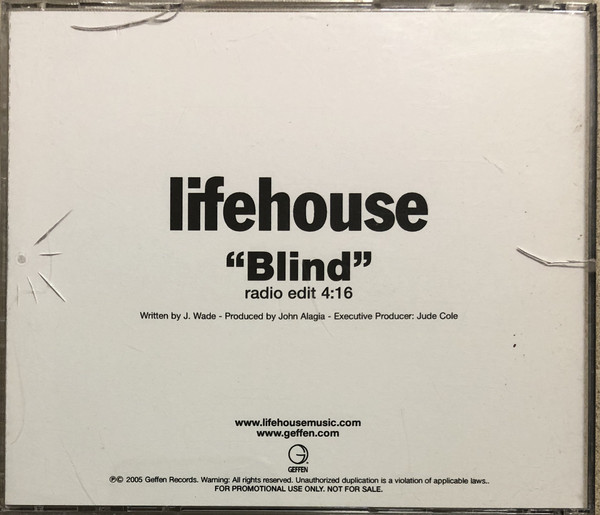Accords et paroles Blind Lifehouse