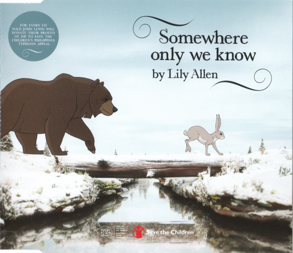 Accords et paroles Somewhere Only We Know Lily Allen