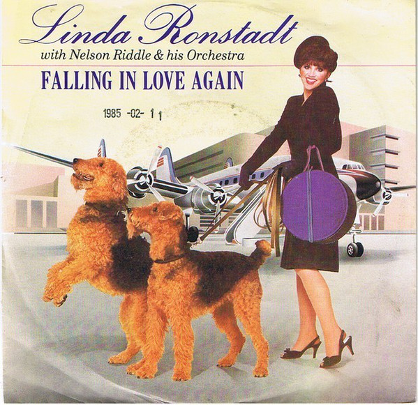 Accords et paroles Falling in love again Linda Ronstadt