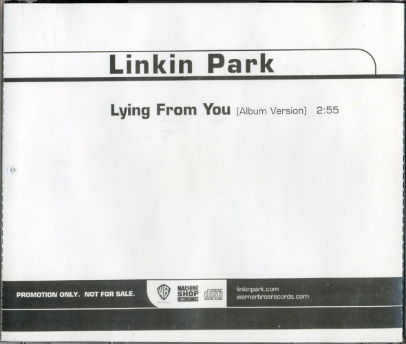 Accords et paroles Lying from you Linkin Park