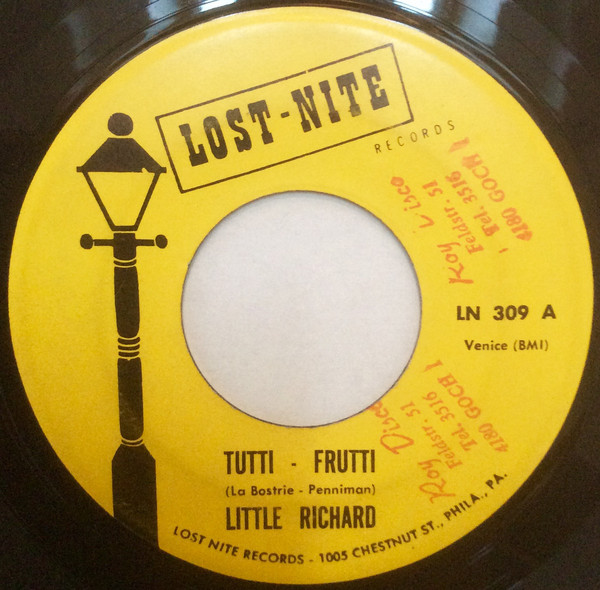 Accords et paroles Tutti Frutti Little Richard