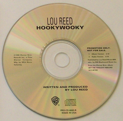 Accords et paroles Hookywooky Lou Reed