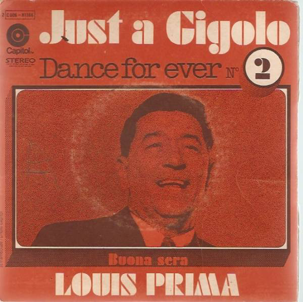 Accords et paroles Just a Gigolo Louis Prima