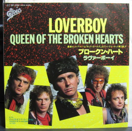 Accords et paroles Queen Of The Broken Hearts Loverboy