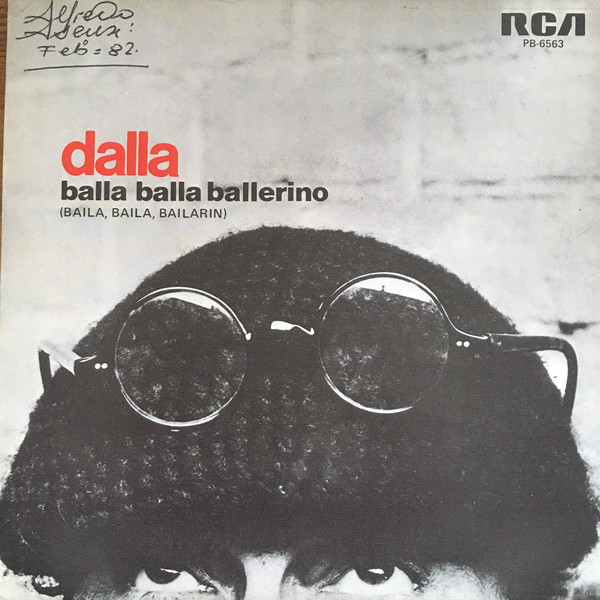 Accords et paroles Balla balla ballerino Lucio Dalla