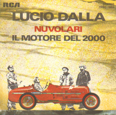 Accords et paroles Nuvolari Lucio Dalla