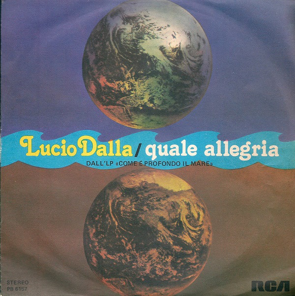 Accords et paroles Quale Allegria Lucio Dalla