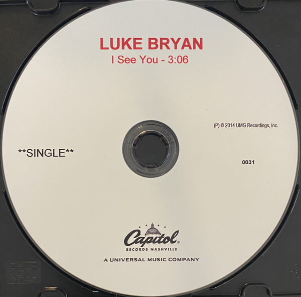 Accords et paroles I See You Luke Bryan
