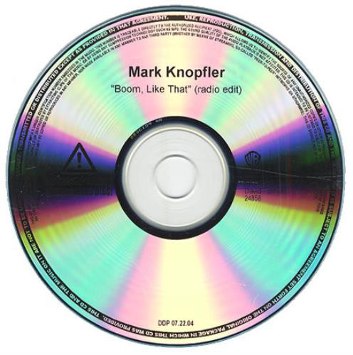 Accords et paroles Boom, Like That Mark Knopfler