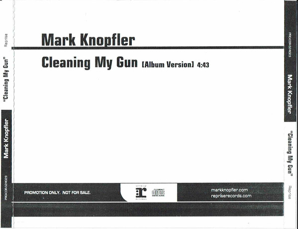 Accords et paroles Cleaning My Gun Mark Knopfler