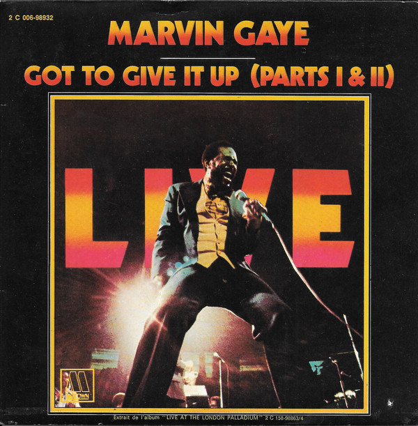 Accords et paroles Got To Give It Up Marvin Gaye