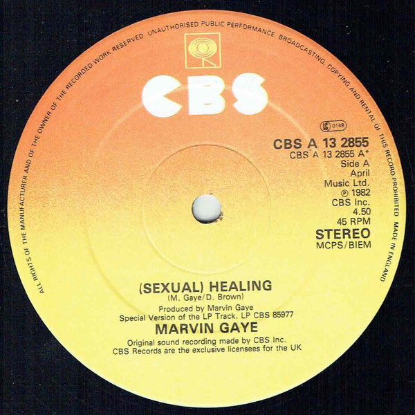 Accords et paroles Sexual Healing Marvin Gaye