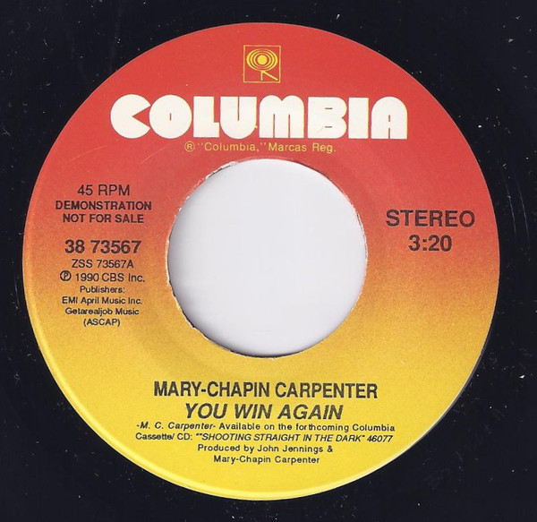 Accords et paroles You Mary Chapin Carpenter