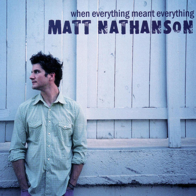 Accords et paroles Bent Matt Nathanson