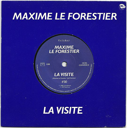 Accords et paroles La Visite Maxime Le Forestier