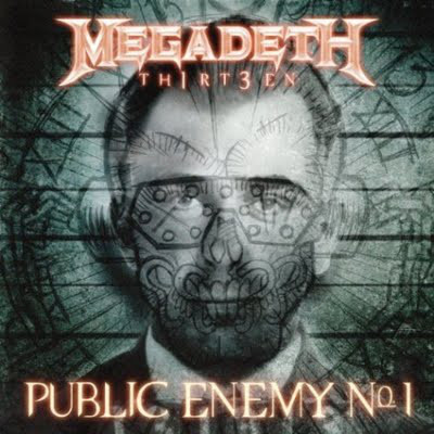Accords et paroles Public Enemy No 1 Megadeth