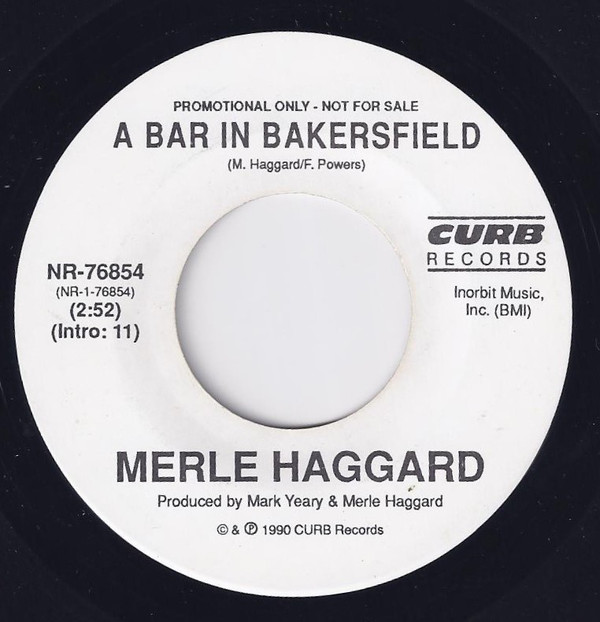 Accords et paroles A Bar In Bakersfield Merle Haggard