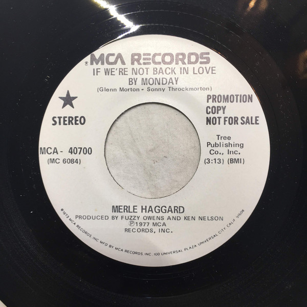 Accords et paroles I Think Its Gone Forever Merle Haggard
